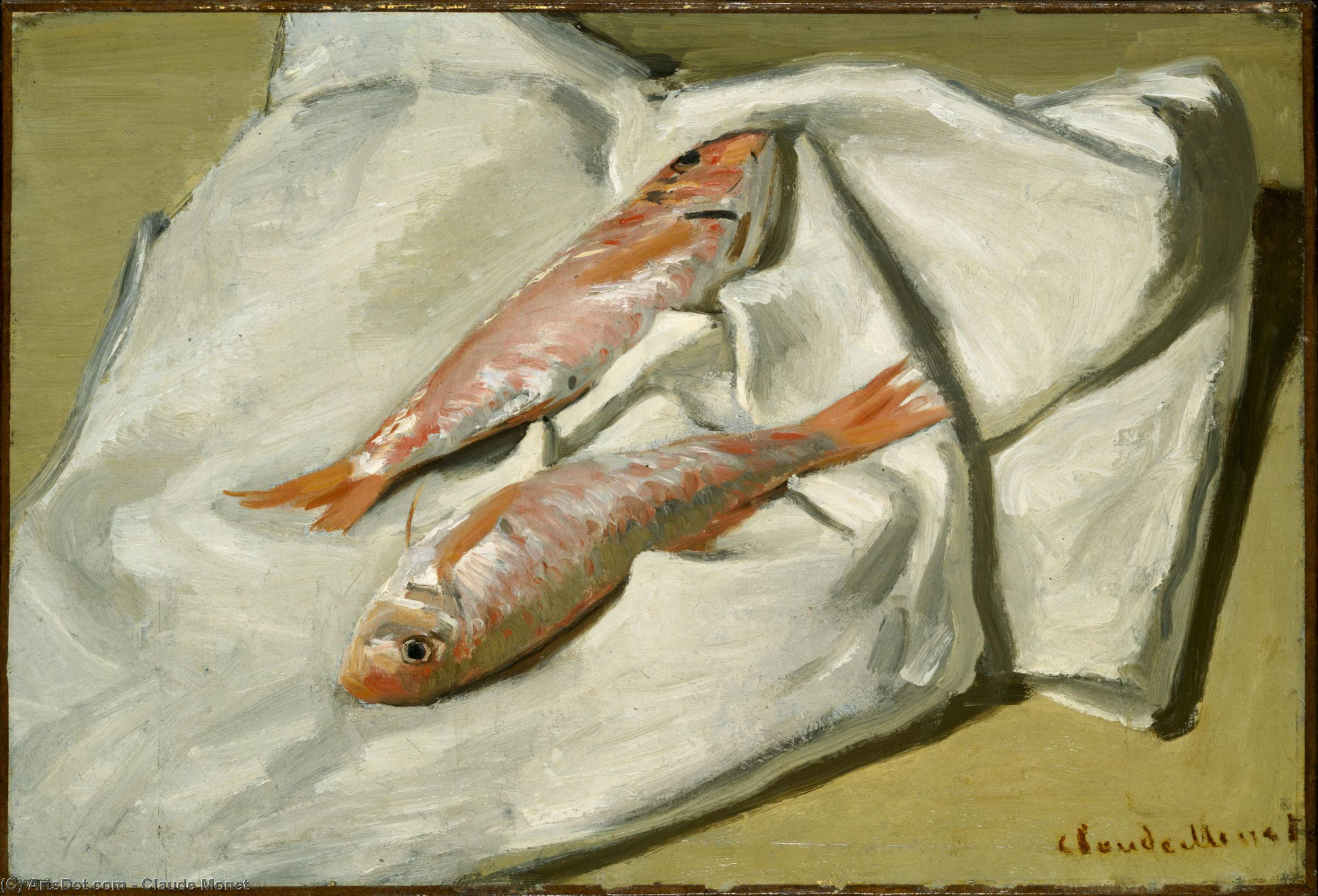Claude Monet - Rotbarben