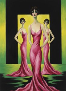 La Trinité Magenta : Une Étude De Grâce Symétrique — Léo Hardy