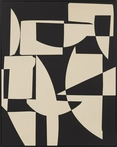 Monolithic Equilibrium: A Singular Study Of Interlocking Shadows And Cream Silhouettes — Laurent Fabre