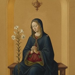 Celestial Devotion In Gilded Radiance — Marc Duvallier