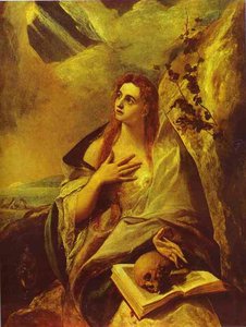 St. Mary Magdalene — El Greco, Mannerist Painting