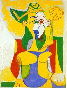 Pablo Picasso - Woman Sitting In An Armchair (10)