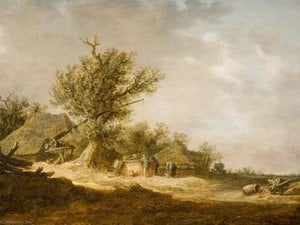 Landscape In The Dunes — Jan Josephszoon Van Goyen