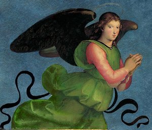Raffaello Sanzio - Madonna és gyermek Ünnepével Órákkal