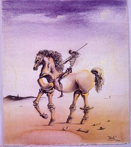 Cavallo Metafisco — Salvador Dalí, Surrealist Painting