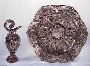 johannes the elder lutma - Ewer and basin