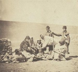 Roger Fenton - Group of the 47th in Winter Dress