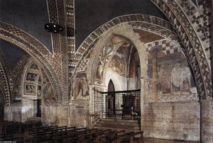 View Of The Nave Of The Lower Church — Maestro Di San Francesco