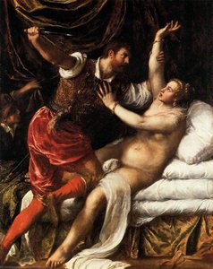 Tarquin And Lucretia — Titian