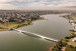 Segunda Ponte Sobre o Lago Paranoá ou Ponte Honestino Guimarães ou Ponte Marielle França