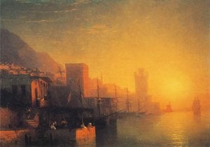 Ivan Konstantinovich Aivazovsky - The Island Of Rhodes