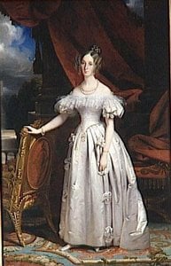 Louise D'orleans, Reine Des Belges (1812 1850) — Claude Marie Dubufe
