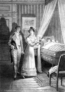 adrien moreau - Illustration of Honoré de Balzac's The Woman of Thirty