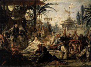 Chinese Dance — François Bušė, Rococo