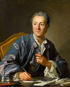 Louis Michel van Loo - Portrait of Denis Diderot