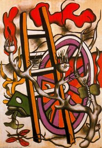 Fernand Léger - The butterfly on the wheel