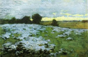 Ipswich Field - Étude florale - Arthur Wesley Dow