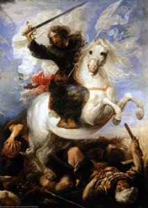 ხუან დე মিরანდა - St James the Great in the Battle of Clavijo