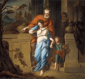The Repudiation Of Hagar — Johannes Voorhout