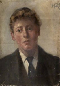 robert ernest mceune - Head of a Young Man