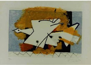 Georges Braque - L'oiseau jaune