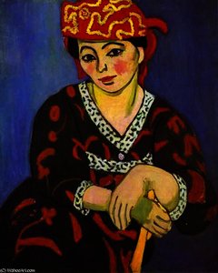 Anri Matisas - Madame matisse