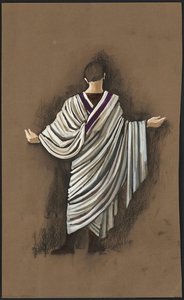 thomas townshend bury, john harris - Costume design for Julius Caeser (back)