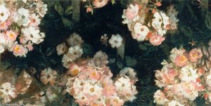 Jacobus Van Looy - Roze Bloemen
