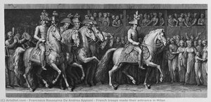 French Troops Made Their Entrance In Milan — Francesco Rosaspina
