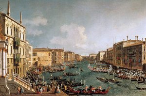 Regata sul Canal Grande - Giovanni Antonio Canal