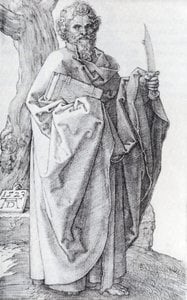 St. Bartholomew — Albrecht Dürer
