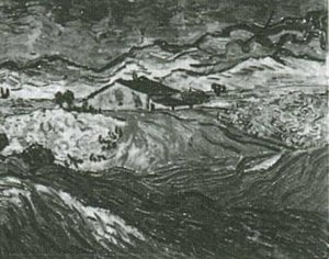 vincent willem van gogh - Landscape in the Neighbourhood of Saint-Rémy