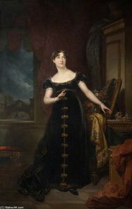 Miss Eliza O'neill As Belvidera In Thomas Otway's 'venice Preserved' — آرثر ويليام ديفيس