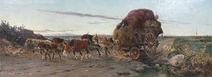 Dawn In The Roman Campagna — Aurelio Tiratelli