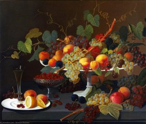 Still Life Of Fruit — Severin Roesen