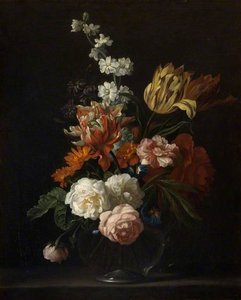 Flowers In A Glass Jug — Jakab Bogdány