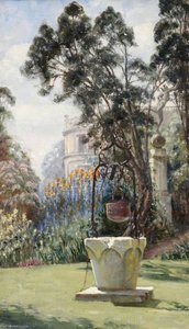 sigismund christian hubert goetze - Well in the Garden of Grove House, Regent's Park