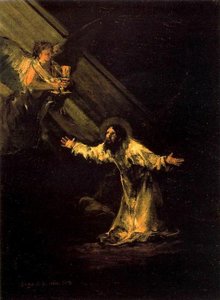 Christ In The Garden Of The Olive Trees — Goya, Romanticism