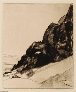Tarquitz Wall — Arthur Millier