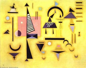 Wassily Wassilyevich Kandinsky - Päättävä Rosapruunu