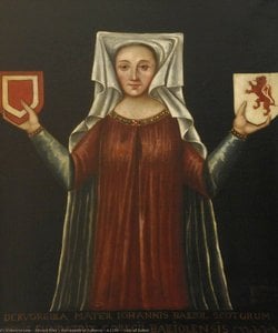 Dervoguilla Of Galloway (d.1290), Lady Of Balliol — Edward Price