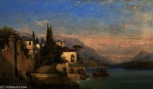 Varenna, Lake Como — Džordž Edvards Haring