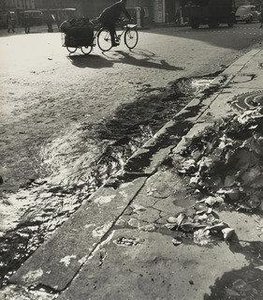 Bicyclist At Luxembourg Park — Ilse Bing