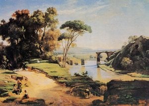 The Pont De Narni — Žan-batist Kamil Korote, Impressionism