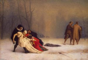 Duel after a Masked Ball - Jean-Léon Gérôme