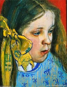 Head Of A Girl - — Stanislaw Wyspianski