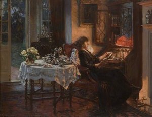 Albert Chevallier Tayler - The Quiet Hour