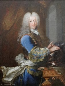 Portrait De Ferdinand Von Plettenberg Par Robert Levrac Tournières — Robert Le Vrac De Tournières