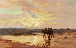 In The Highlands, After The Storm — Eugène Alexis Girardet