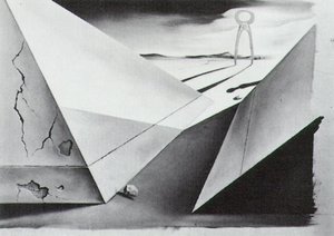 Salvador Dalí - Study for the dream sequence in 'Spellbound', circa 1945